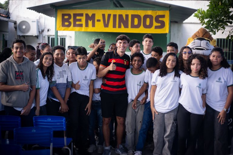 Sport lança 5ª edição do Torcedor Nota 10 em Igarassu e levará alunos à Ilha